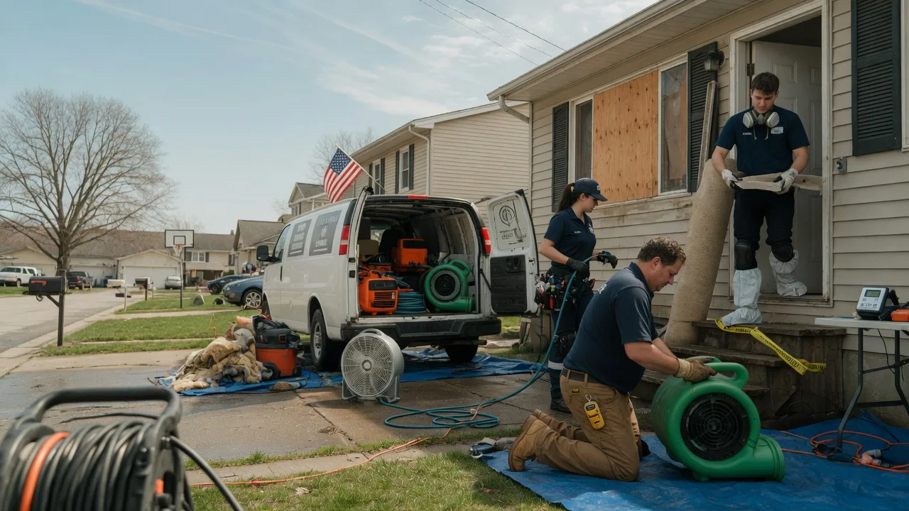 Water Damage Restoration in Buffalo, KS near me